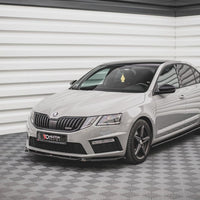 Maxton Design - FRONT SPLITTER V.3 SKODA OCTAVIA RS MK3 FACELIFT (2016-2019)