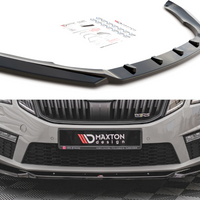Maxton Design - FRONT SPLITTER V.3 SKODA OCTAVIA RS MK3 FACELIFT (2016-2019)