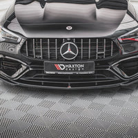 Maxton Design - FRONT SPLITTER V.1 MERCEDES-AMG CLA 45 AERO C118 (2019-)