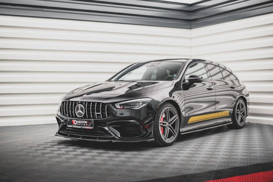 Maxton Design - FRONT SPLITTER V.1 MERCEDES-AMG CLA 45 AERO C118 (2019-)