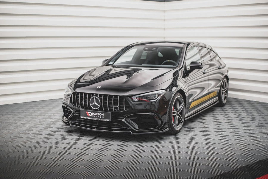 Maxton Design - FRONT SPLITTER V.2 MERCEDES-AMG CLA 45 AERO C118 (2019-)