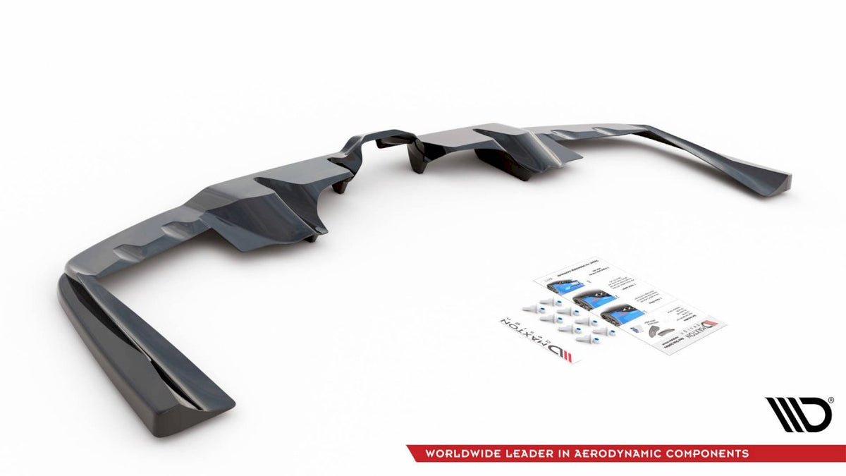 Maxton Design - CENTRAL REAR SPLITTER (VERTICAL BARS) MERCEDES AMG GLE COUPE C167 (2019-)
