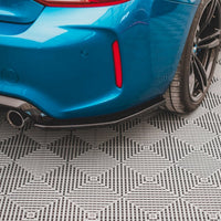 Maxton Design - REAR SIDE SPLITTERS V.3 BMW M2 F87 (2016-2020)