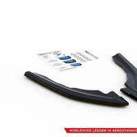 Maxton Design - REAR SIDE SPLITTERS V.3 BMW M2 F87 (2016-2020)