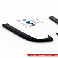 Maxton Design - REAR SIDE SPLITTERS SKODA OCTAVIA MK3 FACELIFT (2016-2020)