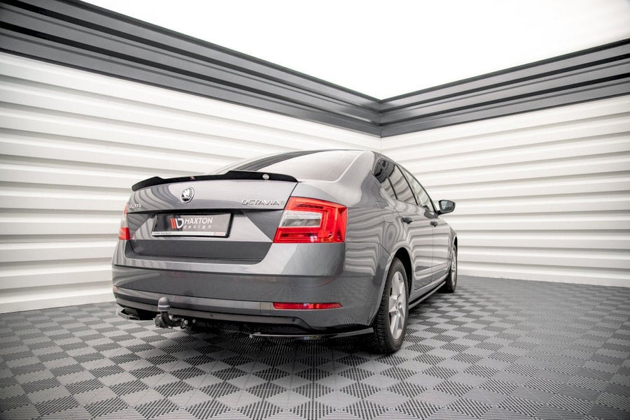 Maxton Design - REAR SIDE SPLITTERS SKODA OCTAVIA MK3 FACELIFT (2016-2020)