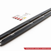 Maxton Design - SIDE SKIRTS DIFFUSERS SKODA OCTAVIA MK3 FACELIFT (2016-2020)
