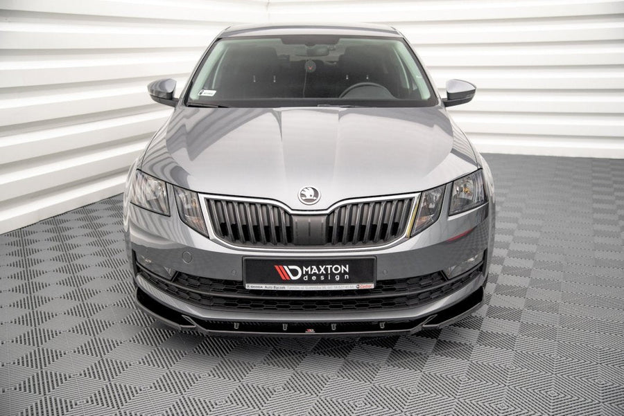Maxton Design - FRONT SPLITTER V.2 SKODA OCTAVIA MK3 FACELIFT (2016-2020)