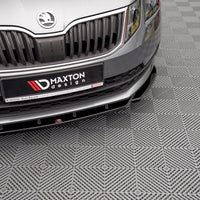 Maxton Design - FRONT SPLITTER V.2 SKODA OCTAVIA MK3 FACELIFT (2016-2020)