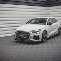 Maxton Design - FRONT SPLITTER V.1 AUDI S3 / A3 S-LINE 8Y (2020-2024)