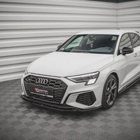 Maxton Design - FRONT SPLITTER V.2 AUDI S3 / A3 S-LINE 8Y (2020-2024)