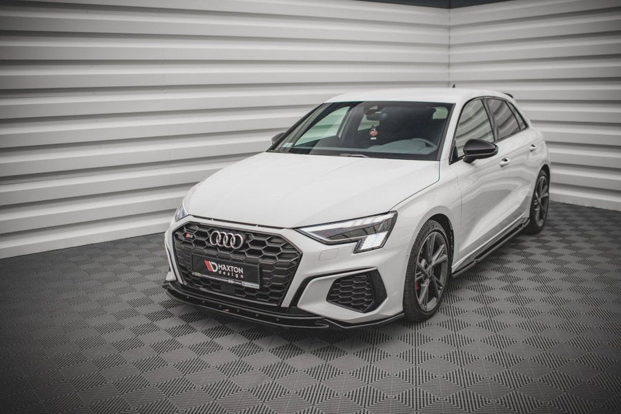 Maxton Design - FRONT SPLITTER V.2 AUDI S3 / A3 S-LINE 8Y (2020-2024)