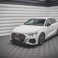 Maxton Design - FRONT SPLITTER V.3 AUDI S3 / A3 S-LINE 8Y (2020-2024)