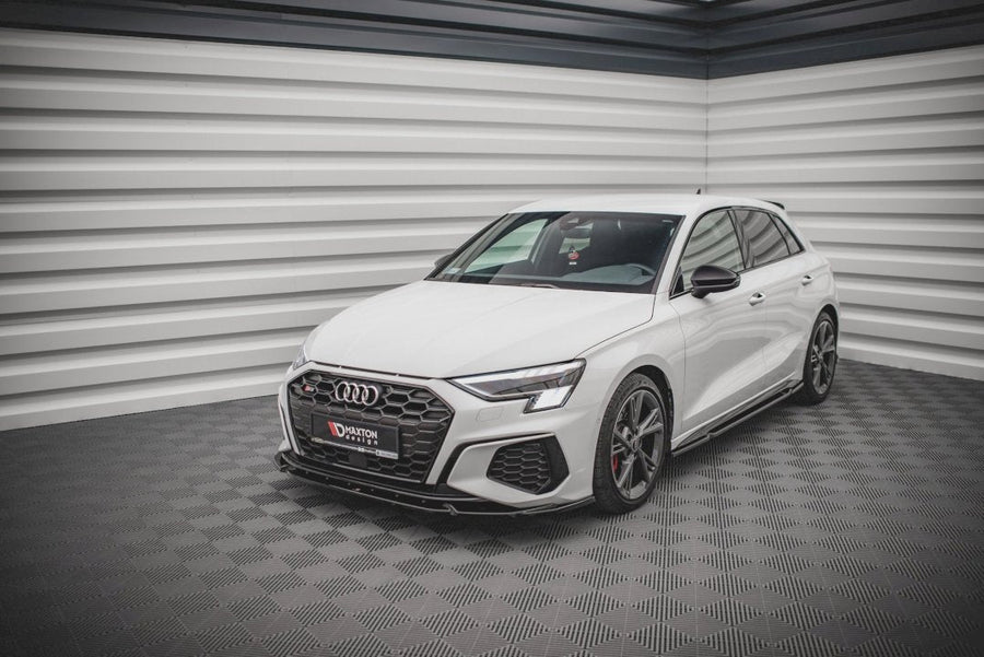 Maxton Design - FRONT SPLITTER V.3 AUDI S3 / A3 S-LINE 8Y (2020-2024)