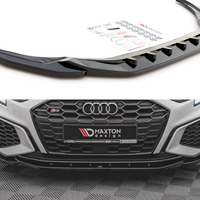 Maxton Design - FRONT SPLITTER V.4 AUDI S3 / A3 S-LINE 8Y (2020-)