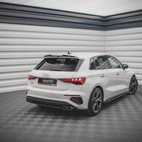 Maxton Design - REAR SIDE SPLITTERS V.1 AUDI S3 8Y (2020-2024)