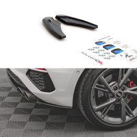 Maxton Design - REAR SIDE SPLITTERS V.1 AUDI S3 8Y (2020-2024)
