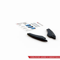 Maxton Design - Rear Side Splitters V.2 Audi S3 / A3 S-Line Sportback 8Y
