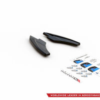Maxton Design - Rear Side Splitters V.2 Audi S3 / A3 S-Line Sportback 8Y