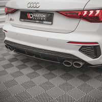 Maxton Design - CENTRAL REAR SPLITTER FOR AUDI S3 8Y (2020-2024)