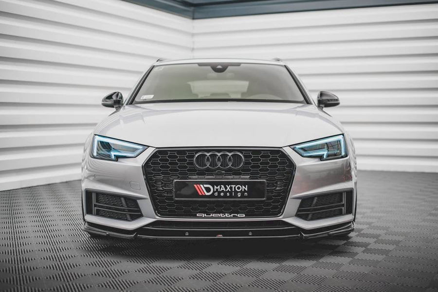 Maxton Design - FRONT SPLITTER V.3 AUDI S4 / A4 S-LINE B9