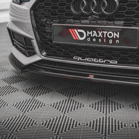 Maxton Design - FRONT SPLITTER V.4 AUDI S4 / A4 S-LINE B9 (2015-2019)
