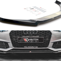 Maxton Design - FRONT SPLITTER V.4 AUDI S4 / A4 S-LINE B9 (2015-2019)