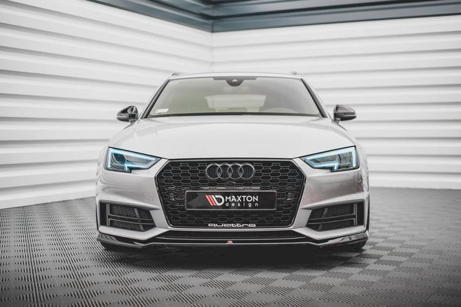 Maxton Design - FRONT SPLITTER V.4 AUDI S4 / A4 S-LINE B9 (2015-2019)