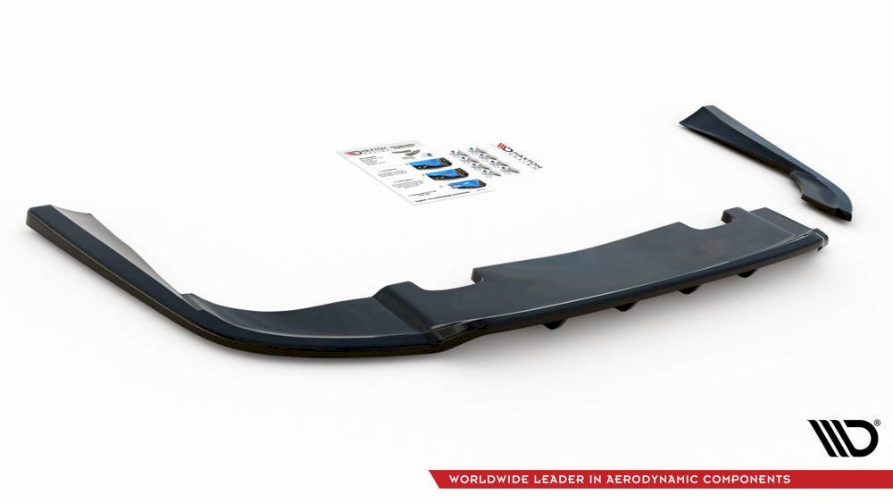Maxton Design - CENTRAL REAR SPLITTER (VERTICAL BARS) VOLVO V90 MK2 (2016-)