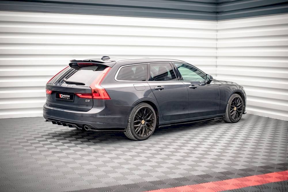 Maxton Design - CENTRAL REAR SPLITTER (VERTICAL BARS) VOLVO V90 MK2 (2016-)