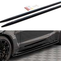 Maxton Design - Side Skirt Diffusers V.2 BMW M4 G82 / G82 Facelift