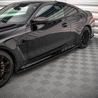 Maxton Design - Side Skirt Diffusers V.1 BMW M4 G82 / G82 Facelift