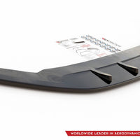 Maxton Design - Front Splitter V.2 Volkswagen Arteon R-Line Sedan / Shooting Brake Mk1 Facelift