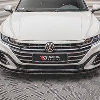 Maxton Design - Front Splitter V.2 Volkswagen Arteon R-Line Sedan / Shooting Brake Mk1 Facelift