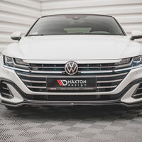 Maxton Design - Front Splitter V.3 Volkswagen Arteon R-Line Sedan / Shooting Brake Mk1 Facelift