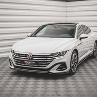 Maxton Design - Front Splitter V.3 Volkswagen Arteon R-Line Sedan / Shooting Brake Mk1 Facelift