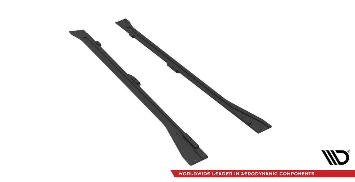 Maxton Design - Street PRO Side Skirt Diffusers V.1 Volkswagen Arteon R/ R-Line Sedan / Shooting Brake Mk1 Facelift