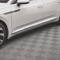 Maxton Design - Street PRO Side Skirt Diffusers V.1 Volkswagen Arteon R/ R-Line Sedan / Shooting Brake Mk1 Facelift
