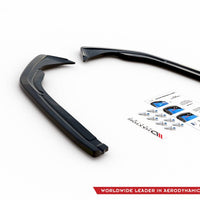 Maxton Design - Rear Side Splitters Volkswagen Arteon R-Line Sedan / Shooting Brake Mk1 Facelift