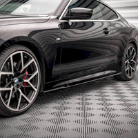 Maxton Design - SIDE SKIRTS DIFFUSERS V.1 BMW 4 M-PACK G22 (2020-)