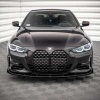 Maxton Design - STREET PRO FRONT SPLITTER (+FLAPS) BMW 4 M-PACK G22 (2020-)