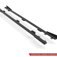Maxton Design - STREET PRO SIDE SKIRTS DIFFUSERS (+FLAPS) BM 4 M-PACK G22 (2020-)