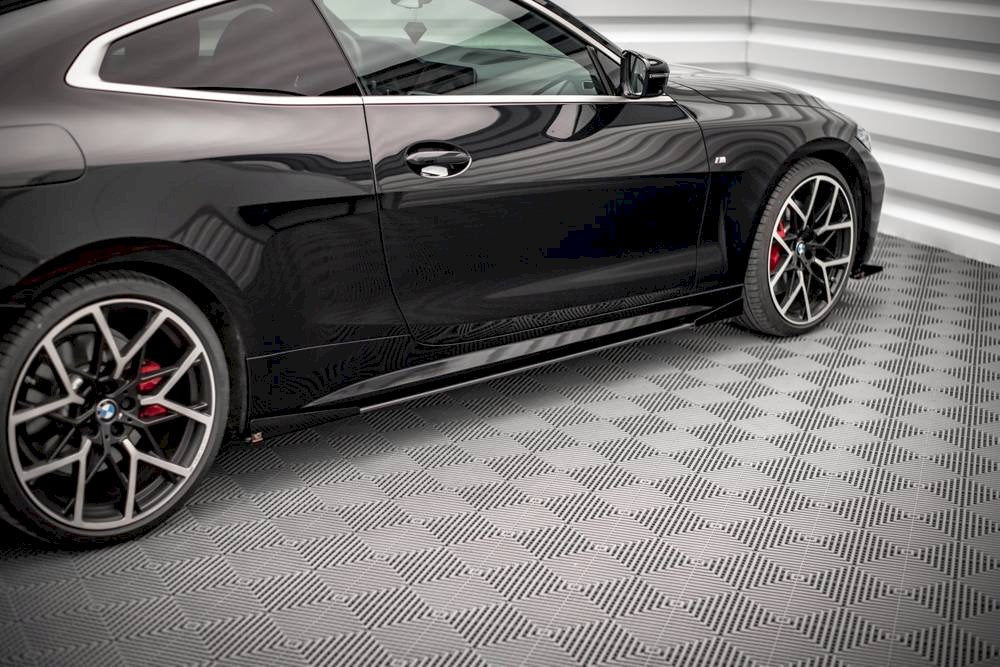 Maxton Design - STREET PRO SIDE SKIRTS DIFFUSERS (+FLAPS) BM 4 M-PACK G22 (2020-)