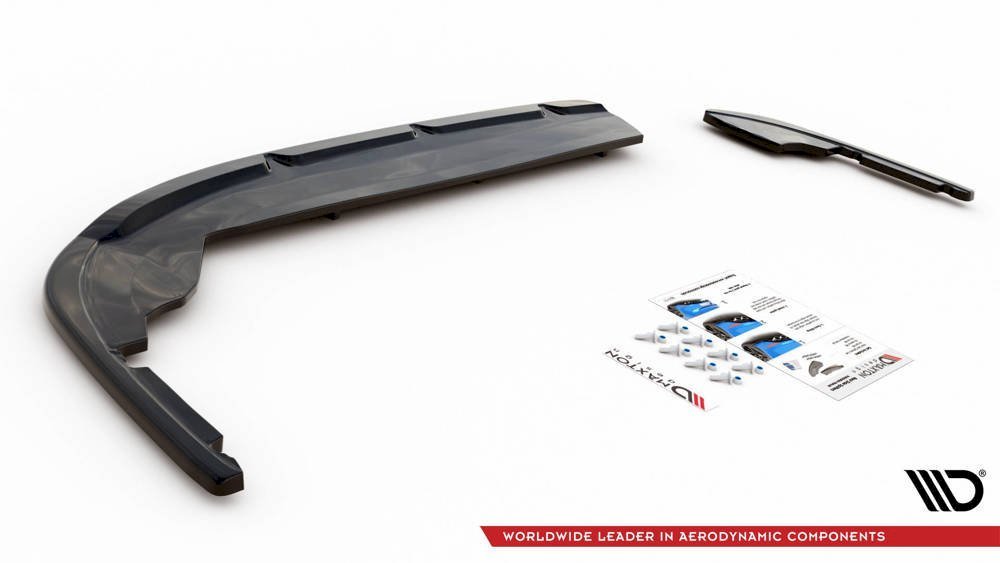Maxton Design - CENTRAL REAR SPLITTER (VERTICAL BARS) PEUGEOT 508 GT-LINE MK2 (2018-)