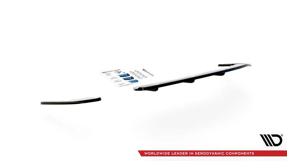 Maxton Design - CENTRAL REAR SPLITTER (VERTICAL BARS) PEUGEOT 508 GT-LINE MK2 (2018-)