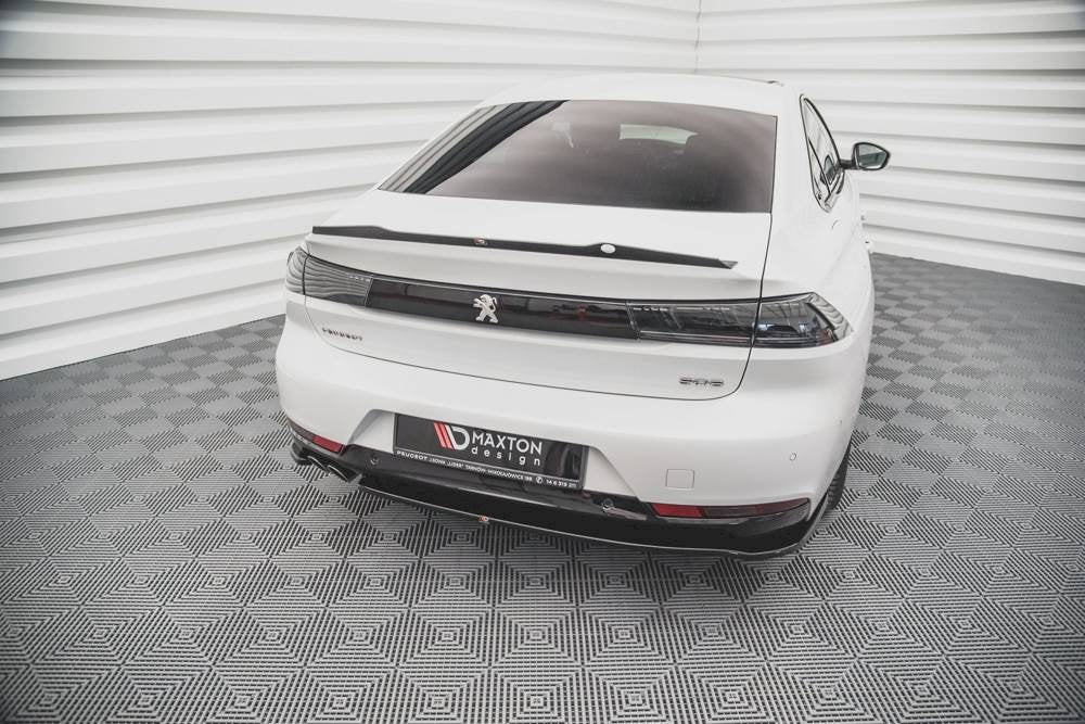 Maxton Design - CENTRAL REAR SPLITTER (VERTICAL BARS) PEUGEOT 508 GT-LINE MK2 (2018-)