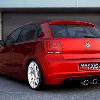 Maxton Design - EXHAUST TIPS VW POLO MK5 (6R) FITS WITH DOUBLE MIDDLE EXHAUST REAR VALANCE