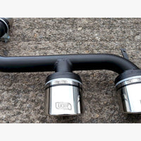 Maxton Design - EXHAUST TIPS VW POLO MK5 (6R) FITS WITH DOUBLE MIDDLE EXHAUST REAR VALANCE