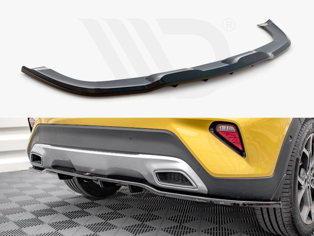 Maxton Design - CENTRAL REAR SPLITTER (VERTICAL BARS) KIA XCEED MK1 (2019-)