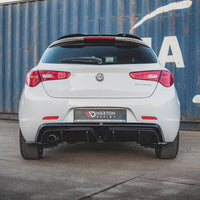 Maxton Design - REAR VALANCE ALFA ROMEO GIULIETTA FACELIFT (SINGLE EXHAUST VERSION) (2016-2020)